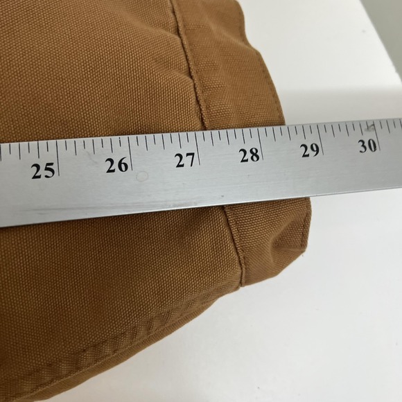 Dickies Jacket Mens XL Brown Quilted Lined Duck Canvas Zip Work Coat - Picture 11 of 14